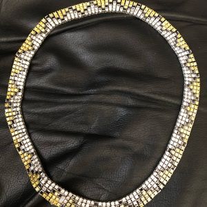 Sterling silver Bling Rhinestone unique necklace
